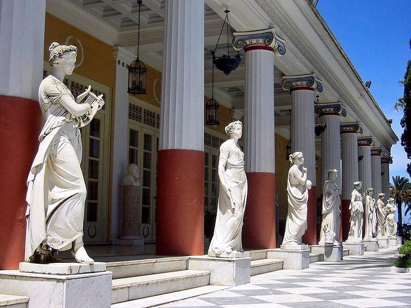 Photo of Achilleion Palace Terrace in Corfu