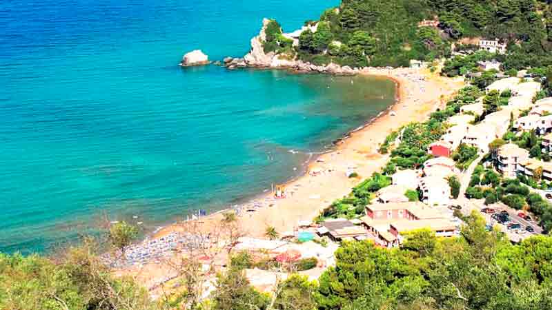 Photo of Glyfada Beach in Corfu