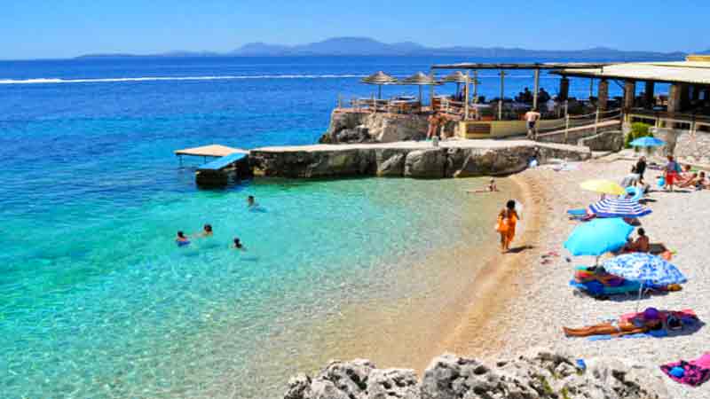 Photo of Nissaki Beach in Corfu