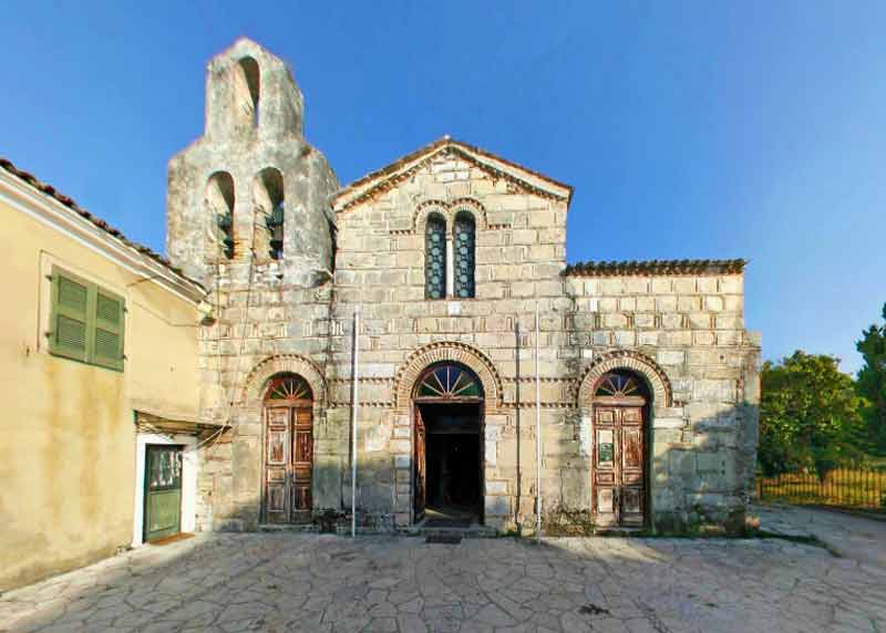 Photo of the Church of Saints Jason and Sosipater in Corfu