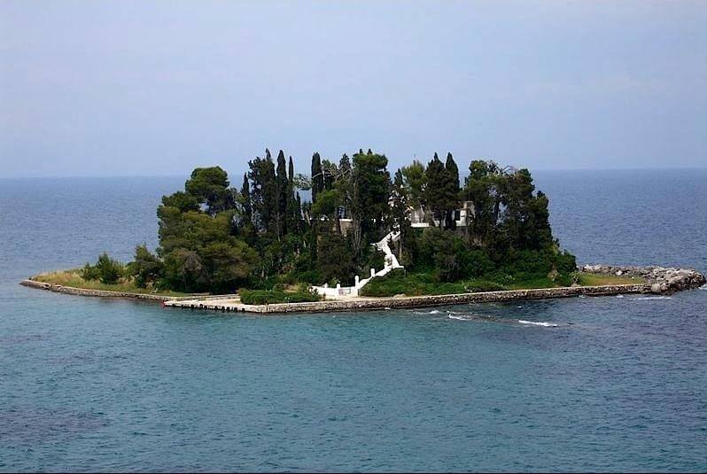 Photo of Pontikonissi Island in Corfu