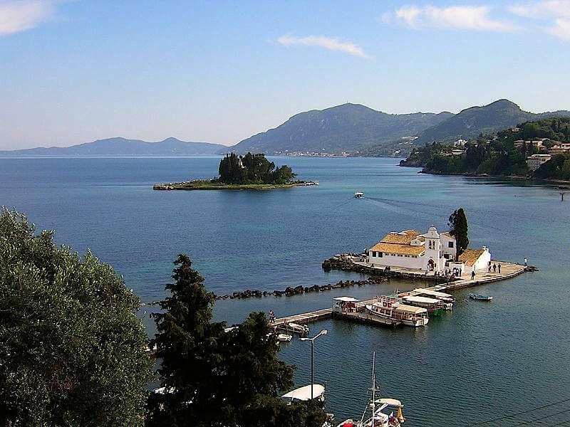 Photo of Pontikonisi in Corfu Cruise Port