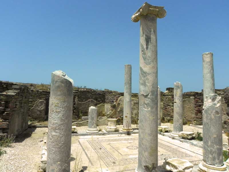 Photo of Lake House in Delos, Mykonos, Greece.