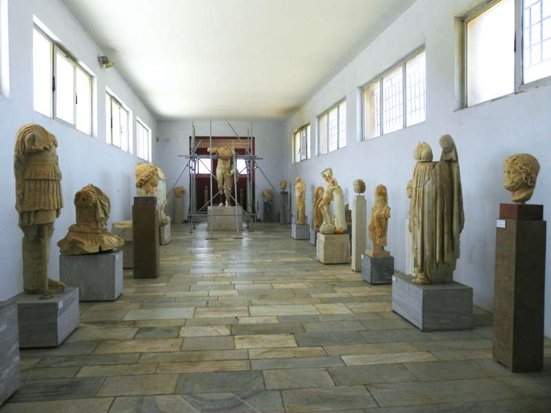 Museum Mykonos Cruise Port Photo of Museum in Delos, Mykonos, Greece.