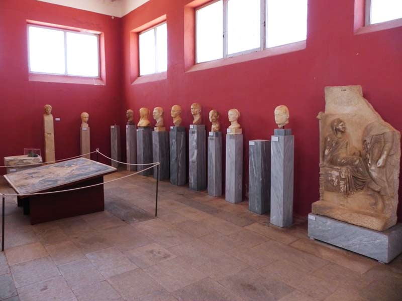 Photo of Museum in Delos, Mykonos, Greece.