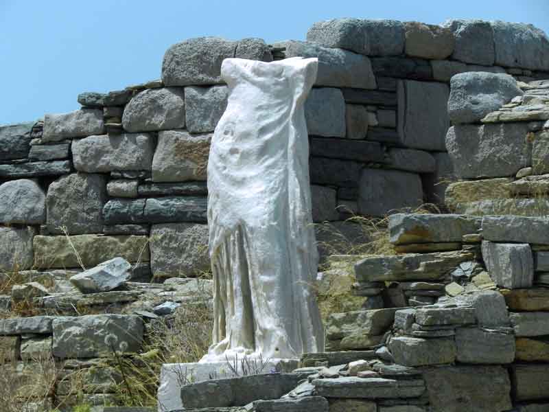 Photo of Poseidoniastes Establishment in Delos, Mykonos, Greece.