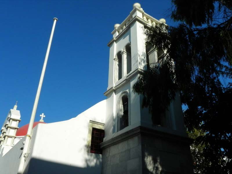 Photo of Metropolitan Church in Mykonos, Greece.
