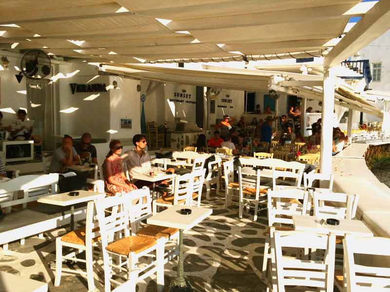 Photo of Veranda Bar in Mykonos, Greece.