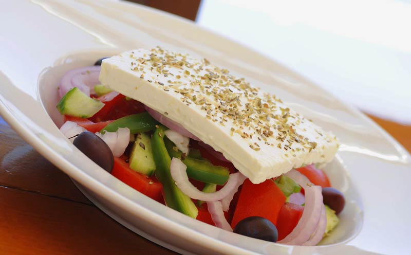 Photo of Greek Salad, Mykonos, Greece.