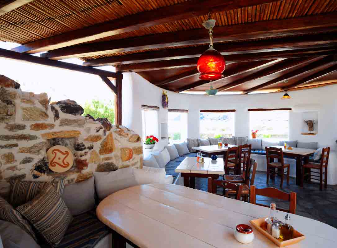 Photo of Restaurant Fokos Beach Tavern, Mykonos, Greece.