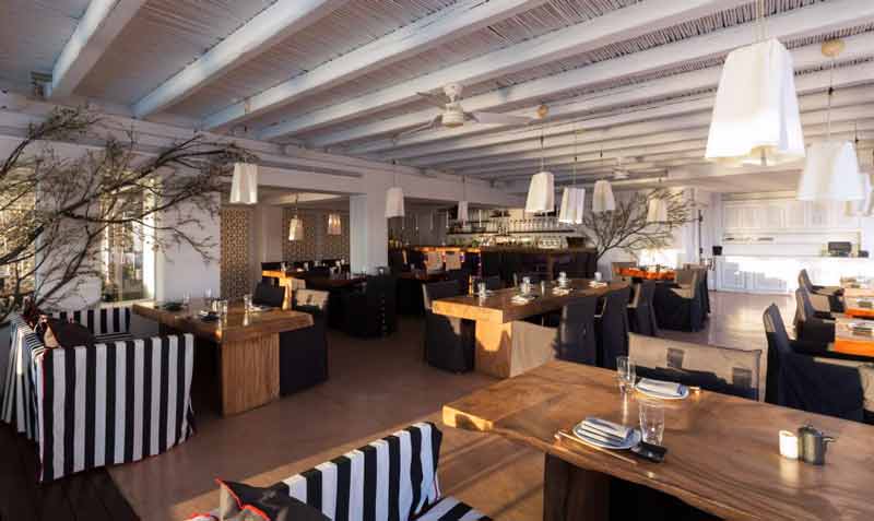 Restaurant Kiku Mykonos Cruise Port Photo of Restaurant Kiku, Mykonos, Greece.
