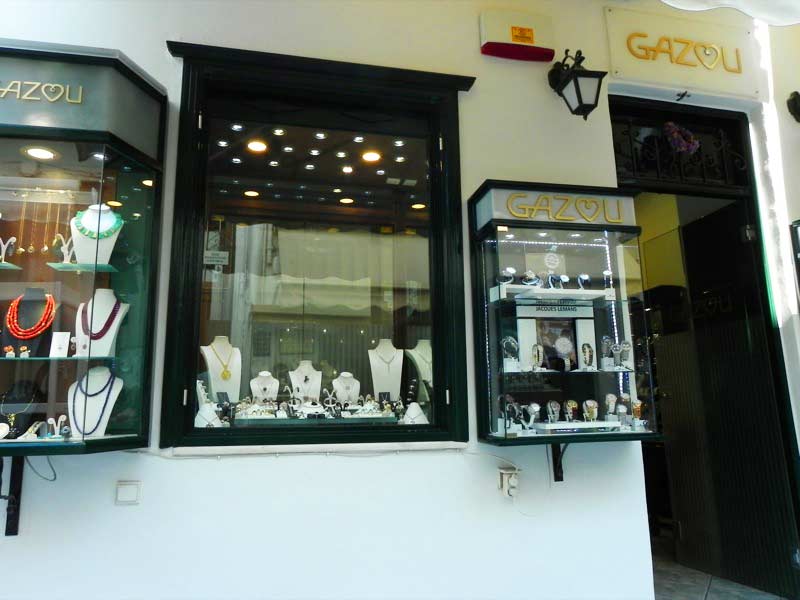 Photo of Gazou Shop in Mykonos, Greece.