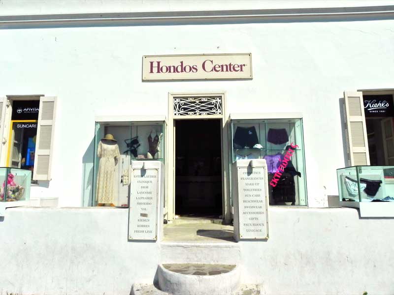 Photo of Hondos-Center in Mykonos, Greece.