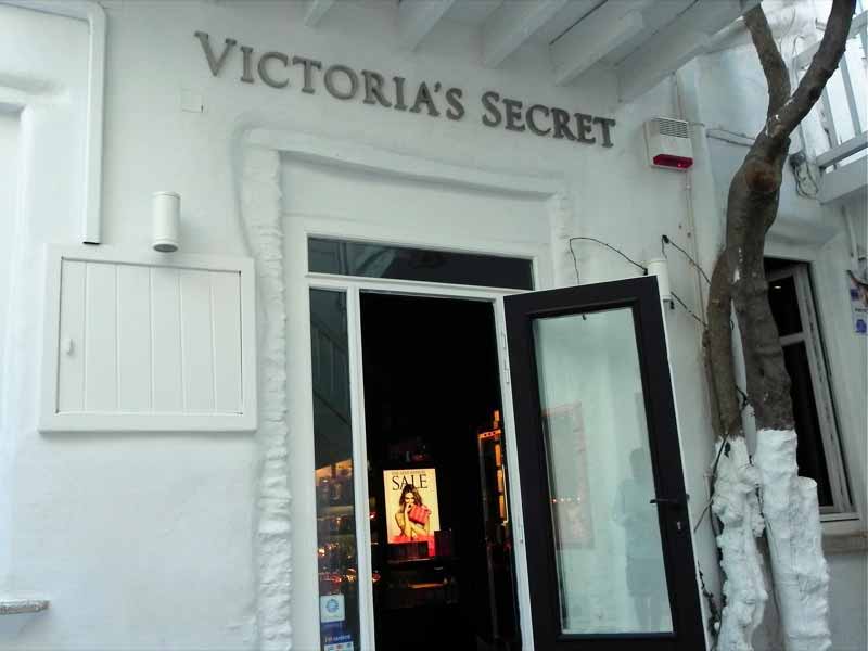 Photo of Victoria's-Secret Shop in Mykonos, Greece.