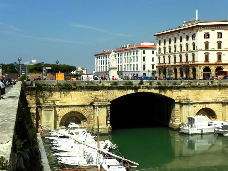 Piazza Repubblica Bridge Livorno Cruise Port Photo of Piazza Repubblica Bridge in Livorno