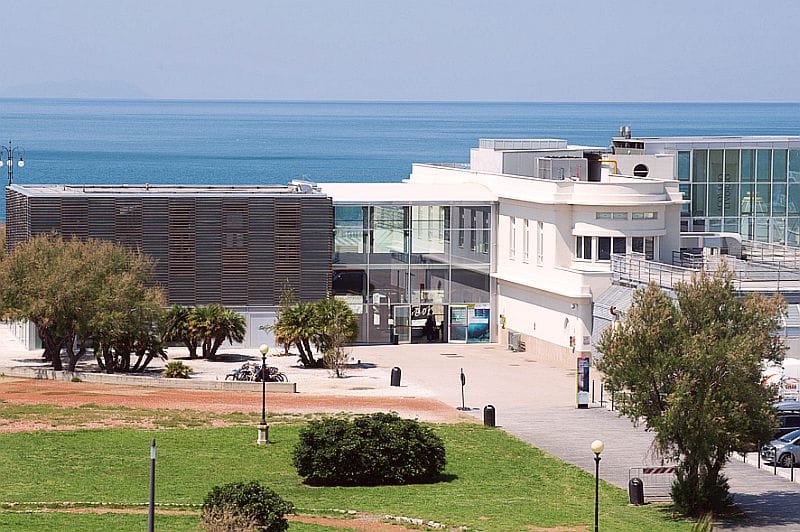 Panoramic photo of Livorno's Aquarium
