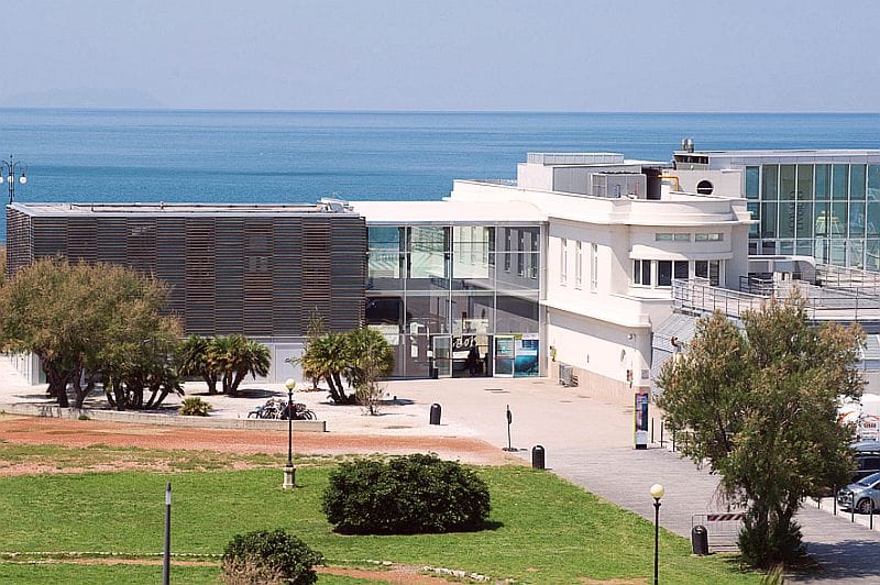The Aquarium in Livorno Cruise Port Panoramic photo of Livorno's Aquarium