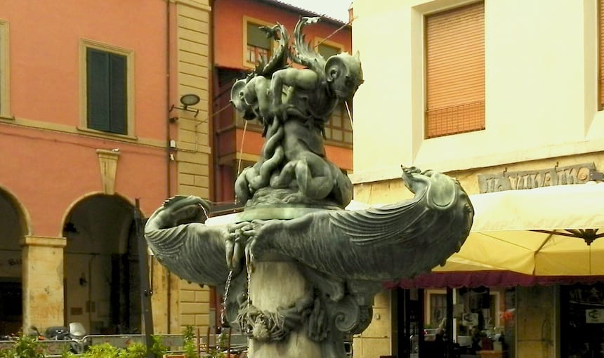 Tacca's Fountain Livorno Cruise Port Photo of Tacca's Fountain in Livorno