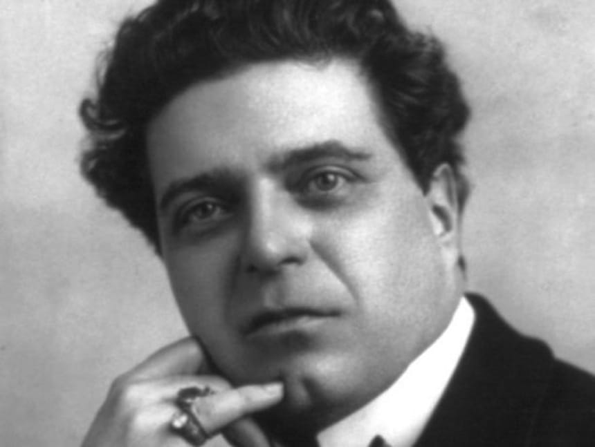Photo of Opera Composer Pietro Mascagni