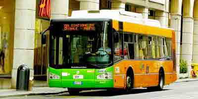 Photo of public bus in Livorno Port