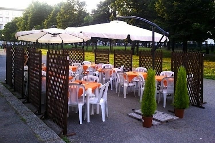 Photo of Outside seating of Pizzeria Sarda in Livorno