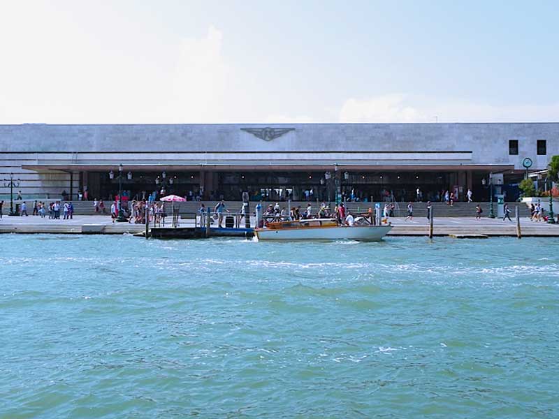 Photo of St Lucia Railway Station in Venice.