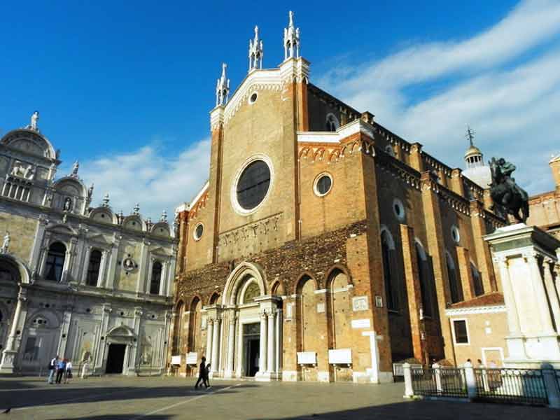 Photo of Basilica Giovanni Paolo in Venice, Italy.