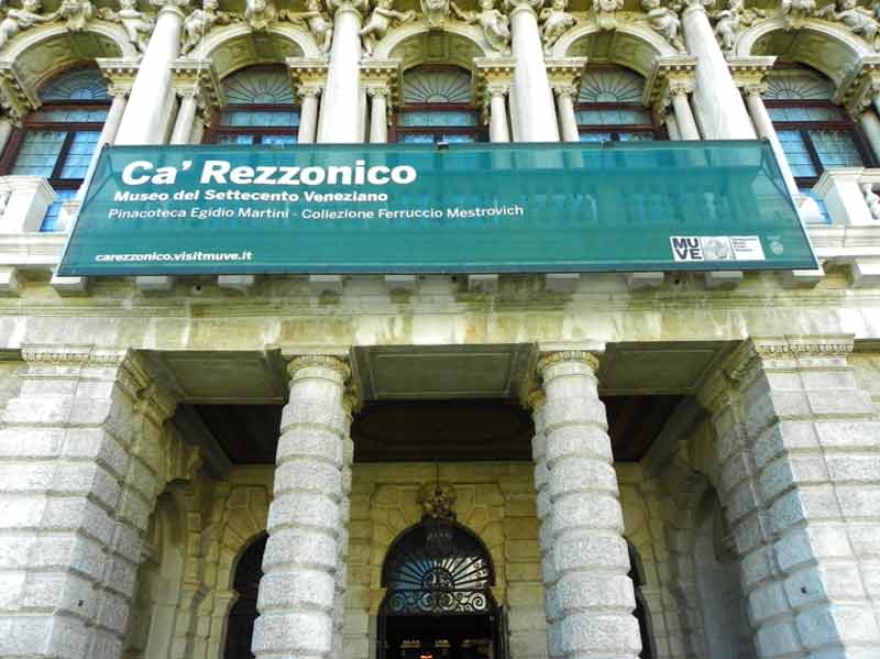 Photo of Museo Ca'Rezzonico in Venice, Italy.
