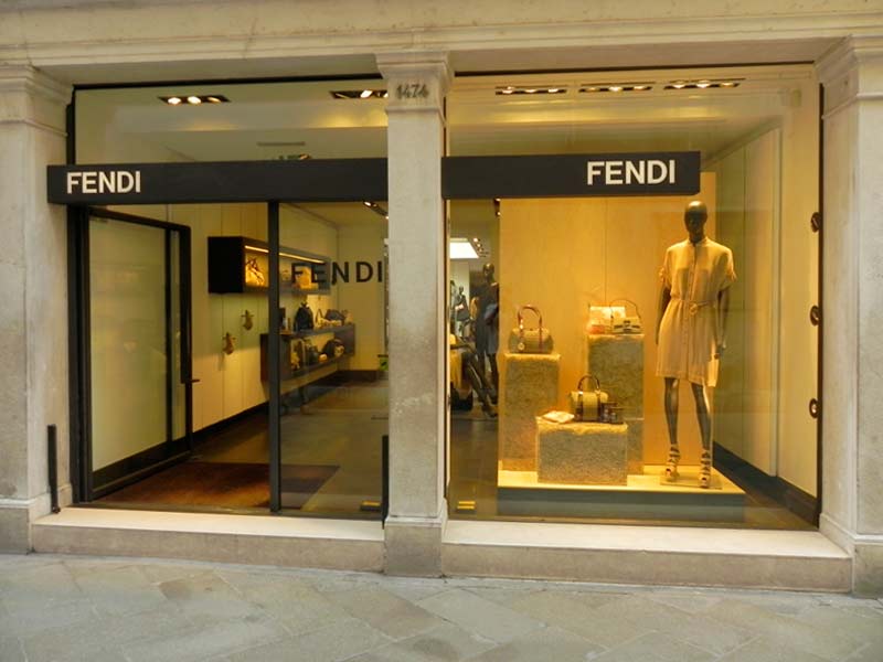 Photo of Fendi Shop in Venice.
