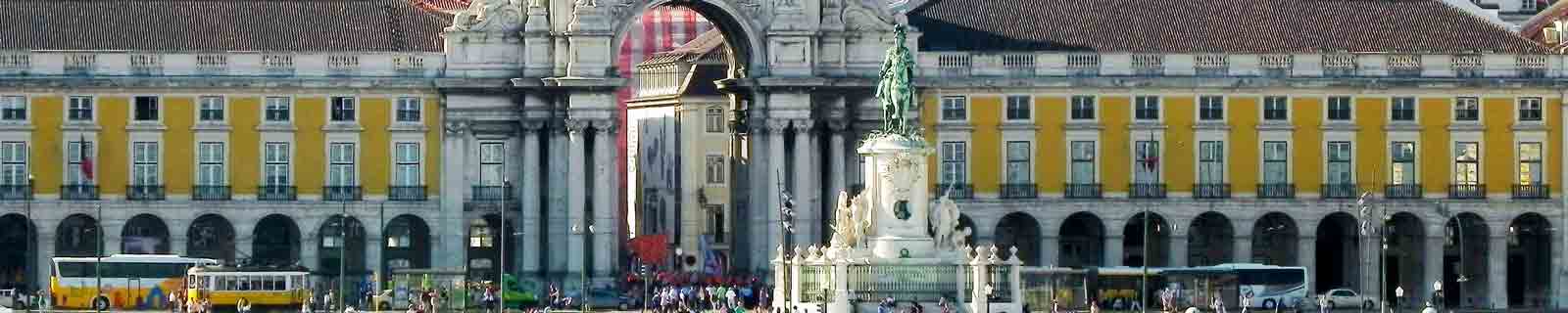 Photo by IQCruising of main square in Lisbon cruise port