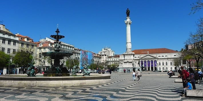 Photo of Terreiro do Paço Square in Lisbon Cruise Ship Port