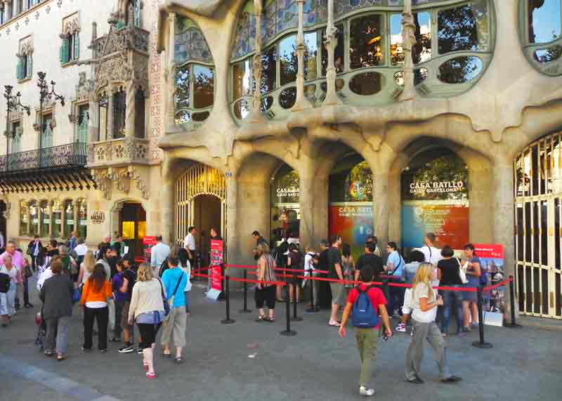 Casa Batlló, Barcelona Photo of Casa Batlló in Barcelona.