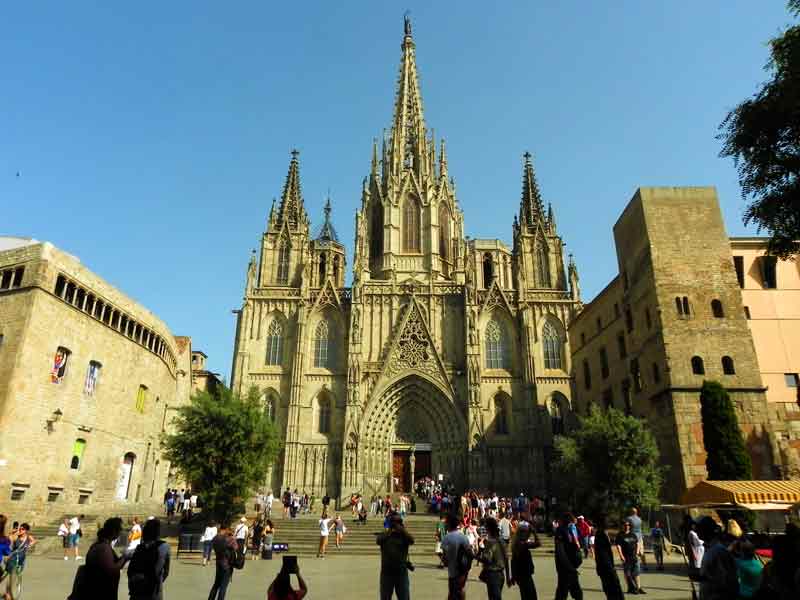 Photo Cathedral St. Eulalia, Barcelona Photo of Cathedral of St. Eulalia Barcelona.
