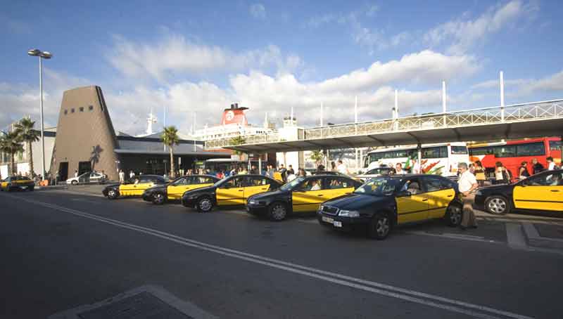 Terminal B Barcelona Cruise Port Photo of Terminal B in Barcelona.