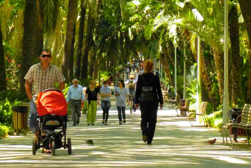 Photo of Paseo del Parque in Málaga