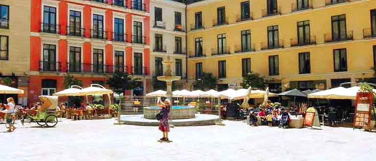 Plaza del Obispo Málaga Cruise Ship Port Photo of Plaza del Obispo in Málaga