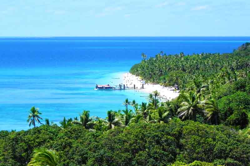 Photo of Tender Pier in Dravuni Island, Fiji,